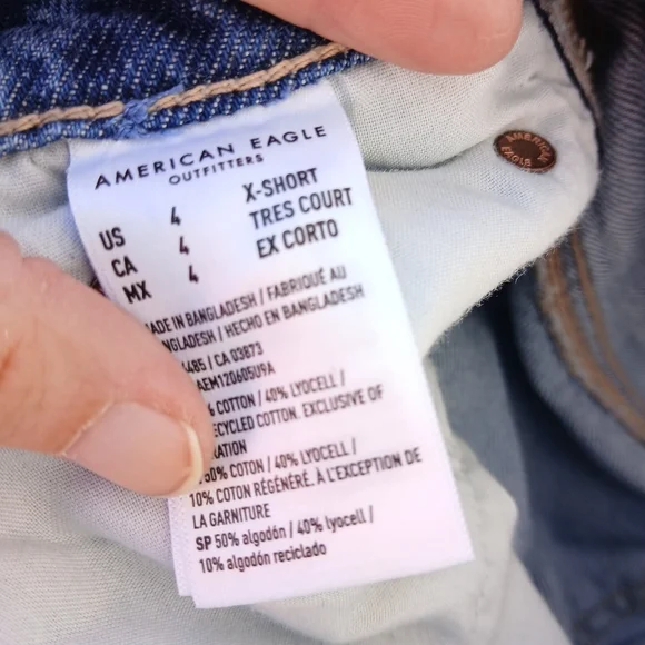 American Eagle Super Highrise Baggy Wide Leg Jeans - Picture 6 of 8